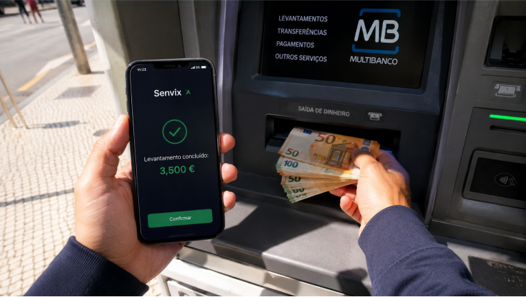 Levantamento Senvix via MB Way — 3.500€